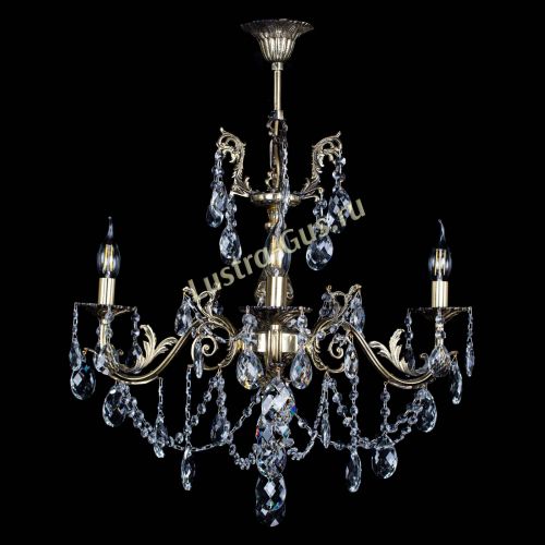 Люстра бронзовая Кассандра №3 баден в Сочи Гусь Хрустальный