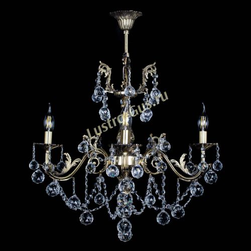 Люстра бронзовая Кассандра №3 шар в Сочи Гусь Хрустальный