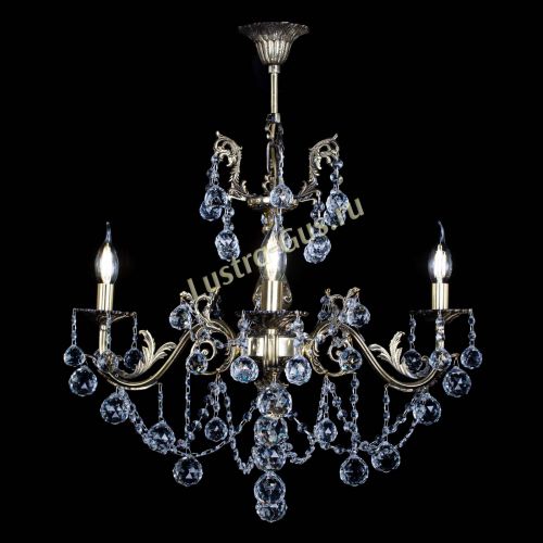 Люстра бронзовая Кассандра №3 шар в Сочи Гусь Хрустальный