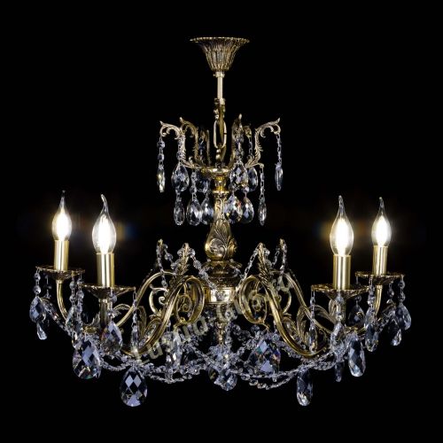 Бронзовая люстра Кассандра №5 баден в Сочи Гусь Хрустальный