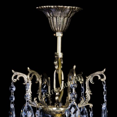 Бронзовая люстра Кассандра №5 баден в Сочи Гусь Хрустальный