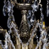 Бронзовая люстра Мелания №8/2 лучик в Сочи