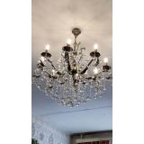 Бронзовая люстра Мелания №8/2 шар в Сочи