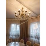 Бронзовая люстра Кассандра №8 шар в Сочи