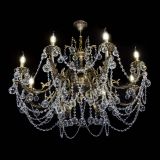 Бронзовая люстра Кассандра №8 шар в Сочи