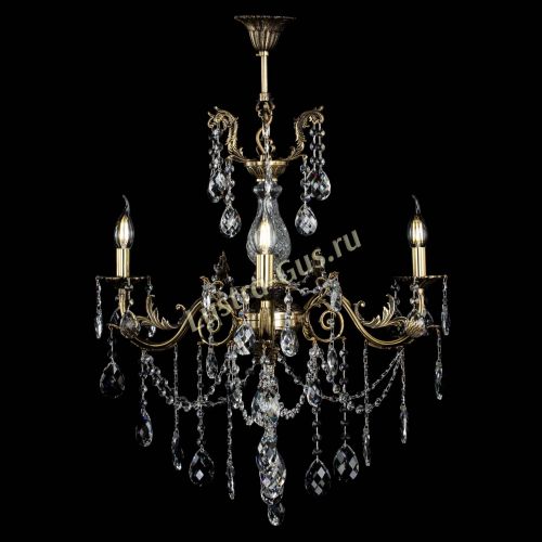 Люстра бронзовая Кассандра Алфея №3/1 баден в Сочи Гусь Хрустальный
