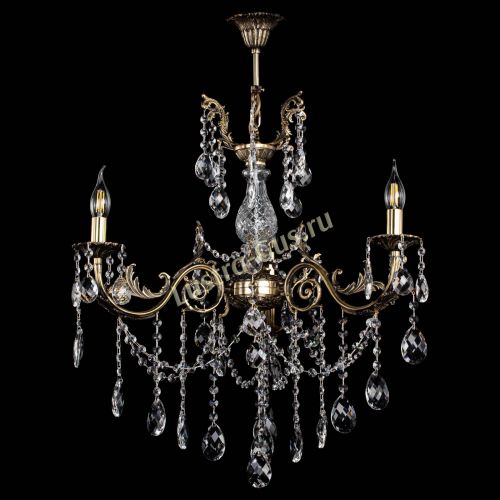 Люстра бронзовая Кассандра Алфея №3/1 баден в Сочи Гусь Хрустальный