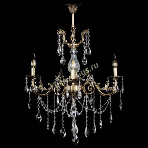 Люстра бронзовая Кассандра Алфея №3/1 журавлик в Сочи Гусь Хрустальный