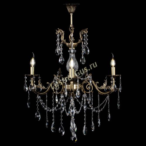 Люстра бронзовая Кассандра Алфея №3/1 журавлик в Сочи Гусь Хрустальный