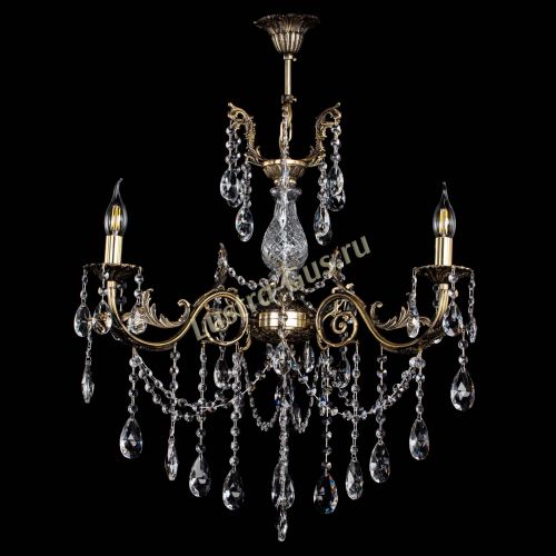 Люстра бронзовая Кассандра Алфея №3/1 журавлик в Сочи Гусь Хрустальный