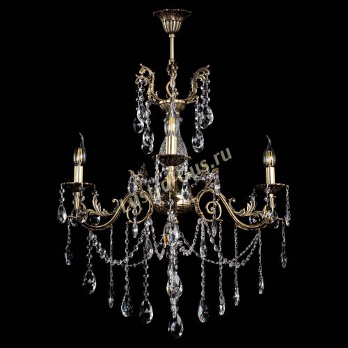 Люстра бронзовая Кассандра Алфея №3/1 журавлик в Сочи Гусь Хрустальный