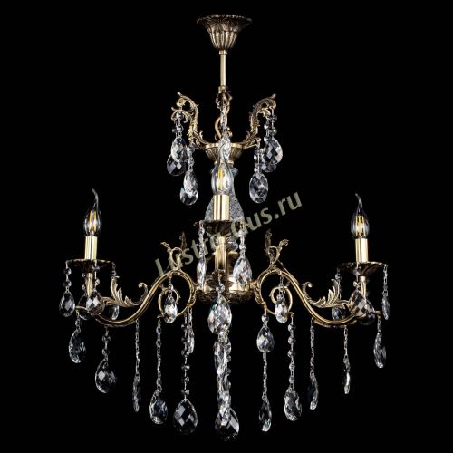 Люстра бронзовая Кассандра Алфея №3/2 баден в Сочи Гусь Хрустальный