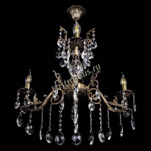 Люстра бронзовая Кассандра Алфея №3/2 баден в Сочи Гусь Хрустальный