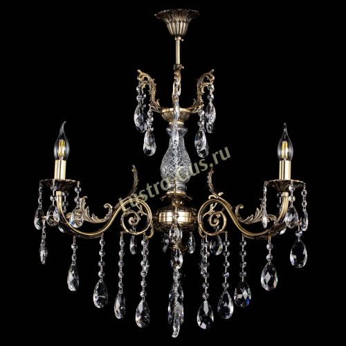 Люстра бронзовая Кассандра Алфея №3/2 журавлик в Сочи Гусь Хрустальный