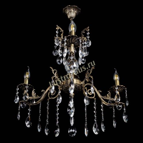 Люстра бронзовая Кассандра Алфея №3/2 журавлик в Сочи Гусь Хрустальный