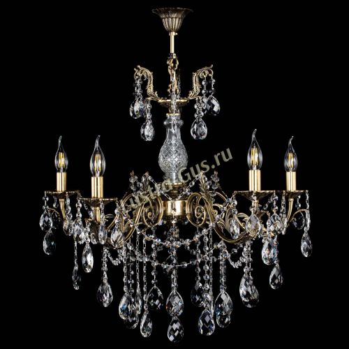 Люстра бронзовая Кассандра Алфея №5/1 баден в Сочи Гусь Хрустальный