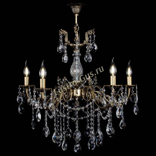 Люстра бронзовая Кассандра Алфея №5/1 баден в Сочи Гусь Хрустальный