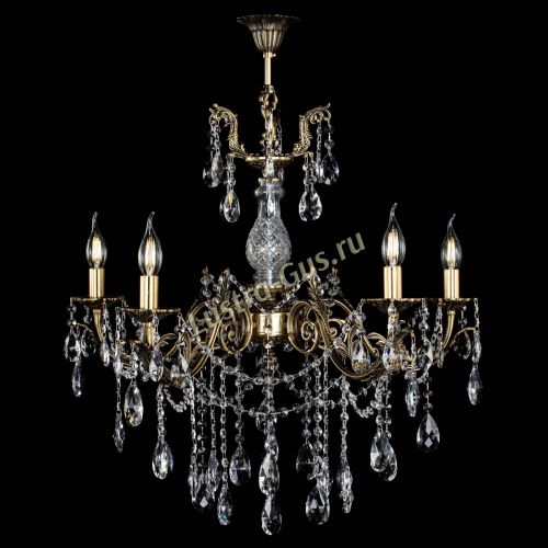 Люстра бронзовая Кассандра Алфея №5/1 журавлик в Сочи Гусь Хрустальный