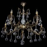 Люстра бронзовая Кассандра Алфея №5/2 шар в Сочи