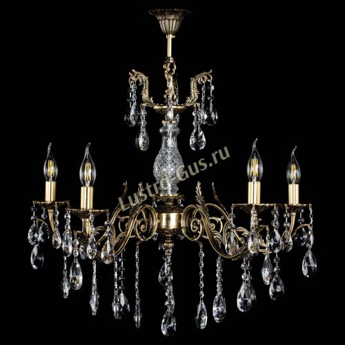 Люстра бронзовая Кассандра Алфея №5/2 журавлик в Сочи Гусь Хрустальный