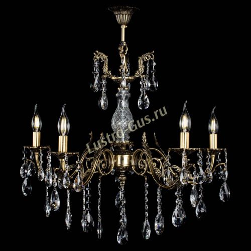 Люстра бронзовая Кассандра Алфея №5/2 журавлик в Сочи Гусь Хрустальный