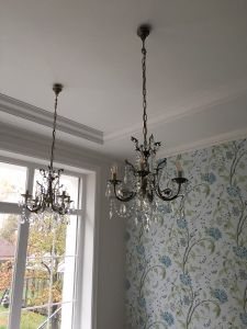 Люстра бронзовая Матильда №4 Баден отзыв и фото покупателя