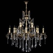 Люстра бронзовая Мелания №12/2 лучик