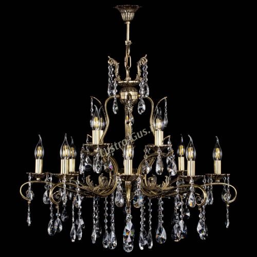 Люстра бронзовая Мелания №12/1 лучик в Сочи Люстра бронзовая Мелания №12/1 лучик в Сочи