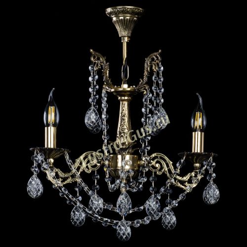 Люстра Мелания 2 лампы Баден в Сочи Гусь Хрустальный