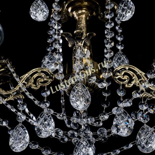 Люстра Мелания 2 лампы Баден в Сочи Гусь Хрустальный