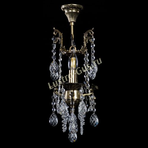 Люстра Мелания 2 лампы Баден в Сочи Гусь Хрустальный