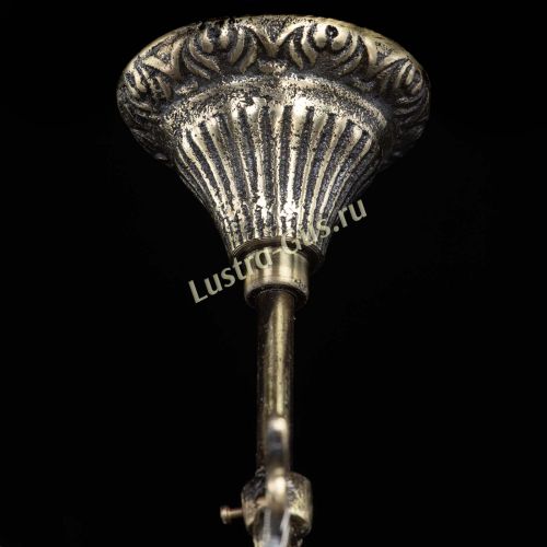 Люстра бронзовая Милана №1 баден в Сочи Гусь Хрустальный