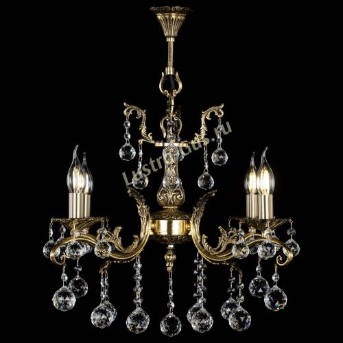 Люстра бронзовая Милана №4/2 шар в Сочи Гусь Хрустальный