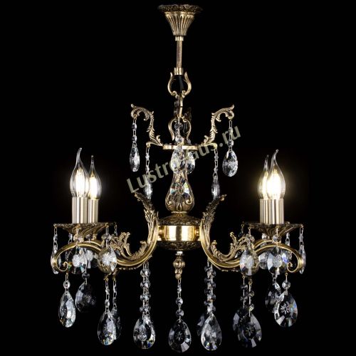 Люстра бронзовая Милана №4/2 звездочка в Сочи Гусь Хрустальный