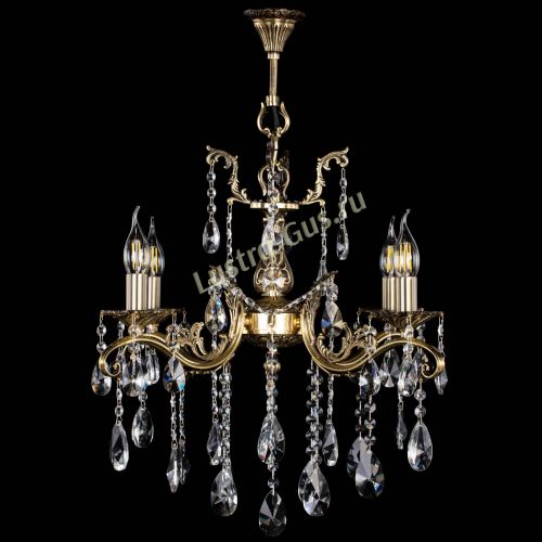 Люстра бронзовая Милана №4 лучик в Сочи Гусь Хрустальный