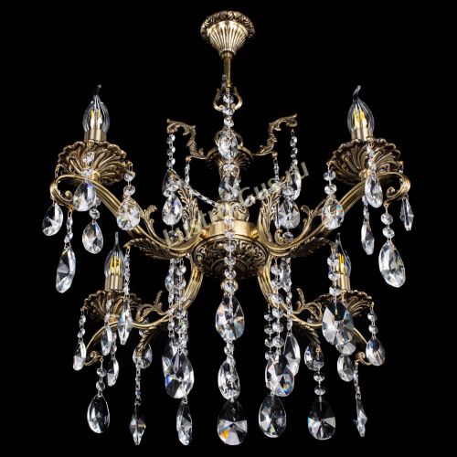 Люстра бронзовая Милана №4 лучик в Сочи Гусь Хрустальный