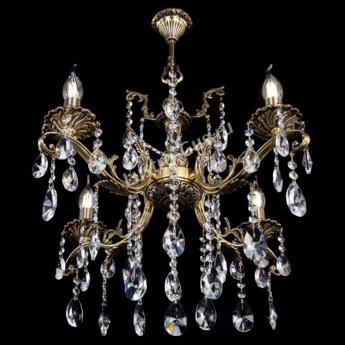 Люстра бронзовая Милана №4 лучик в Сочи Гусь Хрустальный