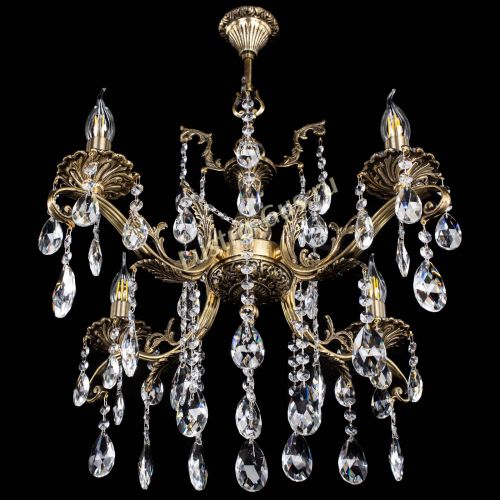 Люстра бронзовая Милана №4 журавлик в Сочи Гусь Хрустальный