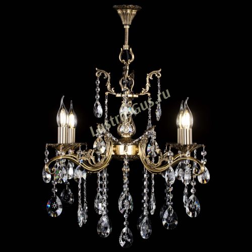 Люстра бронзовая Милана №4 звездочка в Сочи Гусь Хрустальный