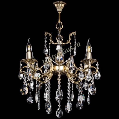 Люстра бронзовая Милана №4 звездочка в Сочи Гусь Хрустальный