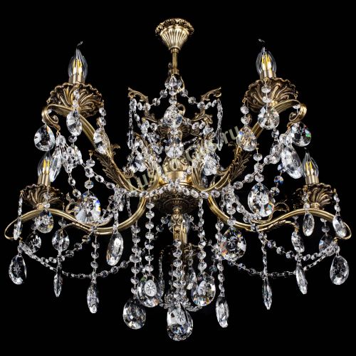 Люстра бронзовая Милана №5/1 звездочка в Сочи Гусь Хрустальный