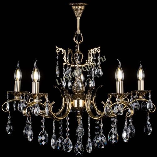 Люстра бронзовая Милана №5/2 баден в Сочи Гусь Хрустальный