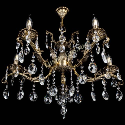 Люстра бронзовая Милана №5/2 баден в Сочи Гусь Хрустальный