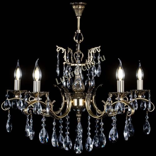 Люстра бронзовая Милана №5/2 журавлик в Сочи Гусь Хрустальный