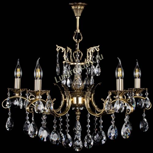 Люстра бронзовая Милана №5/2 звездочка в Сочи Гусь Хрустальный