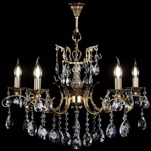 Люстра бронзовая Милана №5/2 звездочка в Сочи Гусь Хрустальный