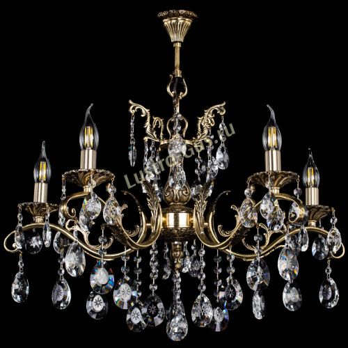 Люстра бронзовая Милана №5/2 звездочка в Сочи Гусь Хрустальный