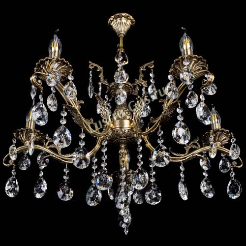 Люстра бронзовая Милана №5/2 звездочка в Сочи Гусь Хрустальный