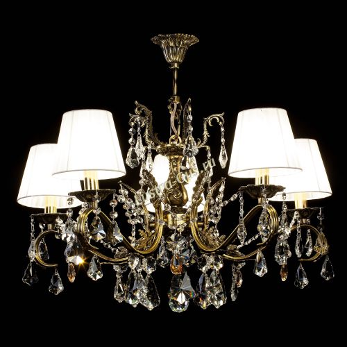 Люстра бронзовая Милана №5 Дубик Прованс в Сочи Гусь Хрустальный