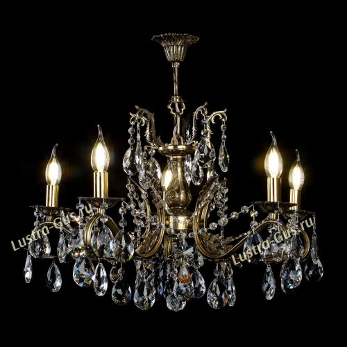 Люстра бронзовая Милана №5 в Сочи Гусь Хрустальный